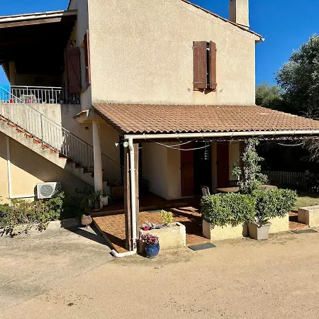 Calme Avec Jardin Et Vue A Porticcio Lejlighed
